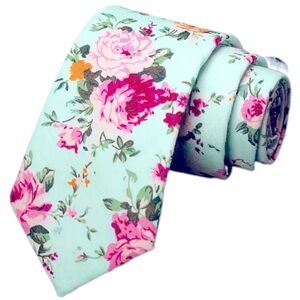 Egara Men’s Floral Cotton Tie
